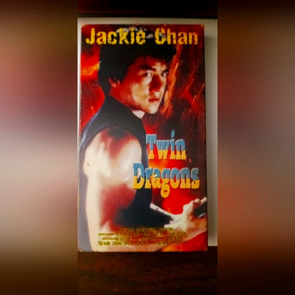 Jackie Chan Twin Dragons Movie VHS